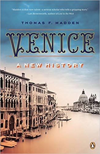 The book cover of 'Venice - A New History'