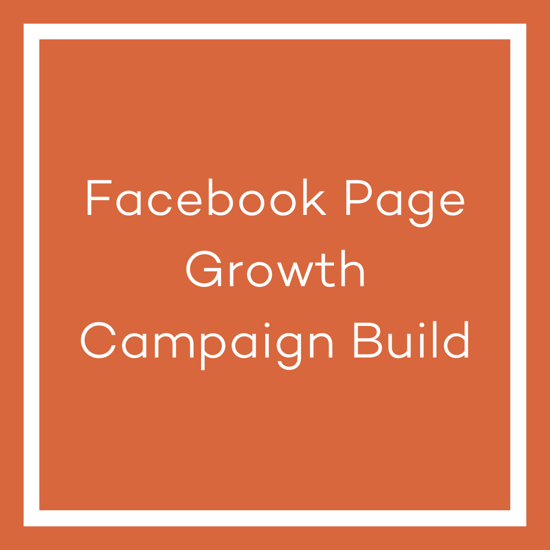 Facebook Page Growth Campaign Build ⋆ Jo Francis