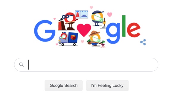 Google home page
